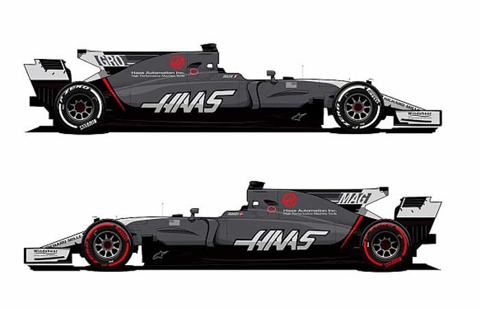 Nova pintura da Haas