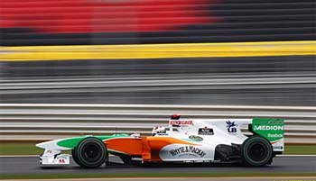 force india sutil 2010
