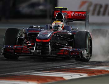 f1 mclaren 2010 abu dhabi