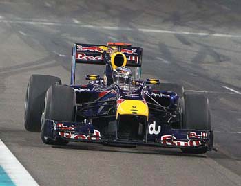 f1 sebastian vettel red bull 2010