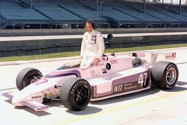 Estreia na Indy em 1984 - Foto para a Indy 500