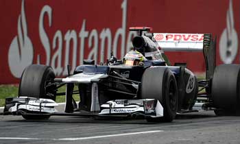 Pastor Maldonado em 2012