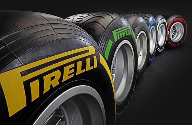 Pneus Pirelli da Formula 1