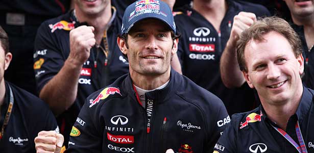 F1 Mark Webber - Red Bull 2012