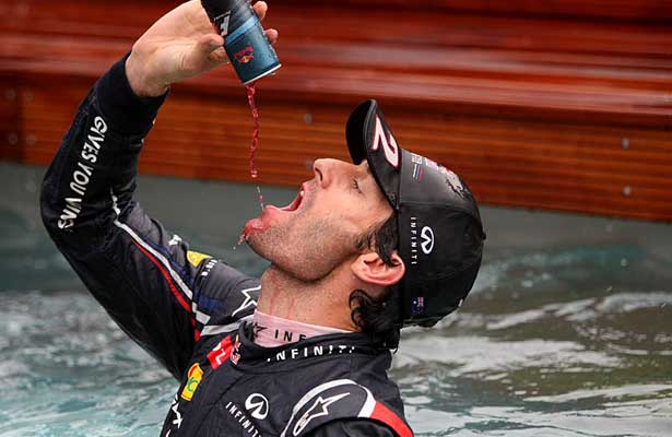 Mark Webber em Monaco