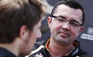 Romain Grosjean e Eric Boullier