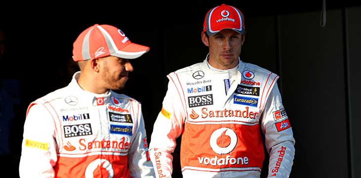 F1 - Lewis Hamilton e Jenson Button