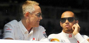 Martin Whitmarsh e Lewis Hamilton