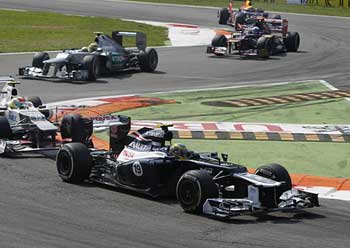 Bruno Senna em Monza 2012