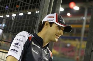 Bruno Senna em Cingapura