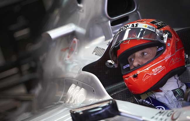 Michael Schumacher em Cingapura 2012