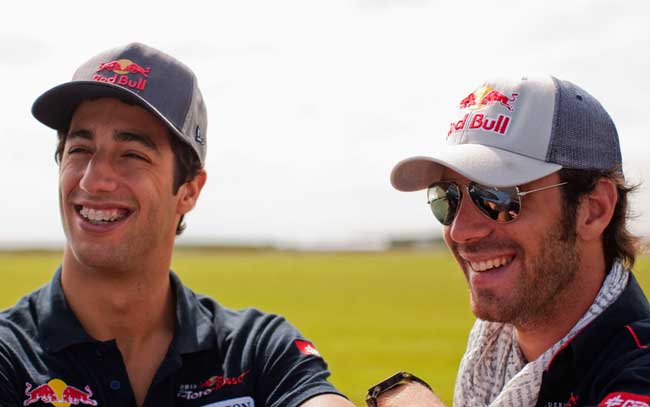 Daniel Ricciardo e Jean-Eric Vergne - Toro Rosso