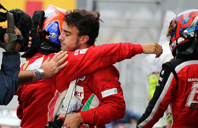 Ferrari: Massa e Alonso GP do Brasil 2012