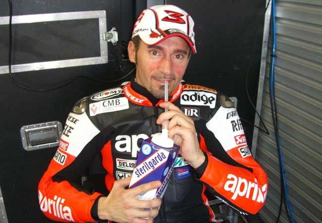 Mad Max Biaggi - Aprilia SBK