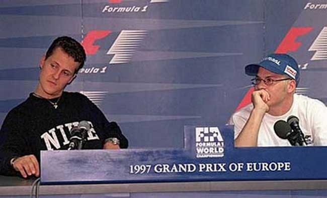 schumacher e villeneuve jerez 97