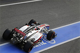 Mclaren testes 2013