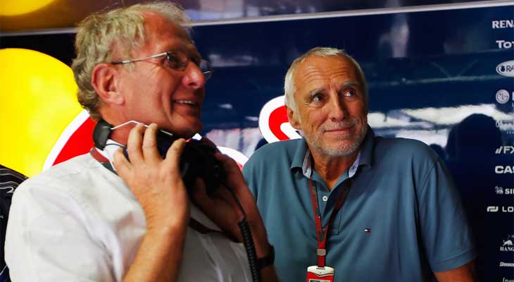 Helmut Marko e Dietrich Mateschitz