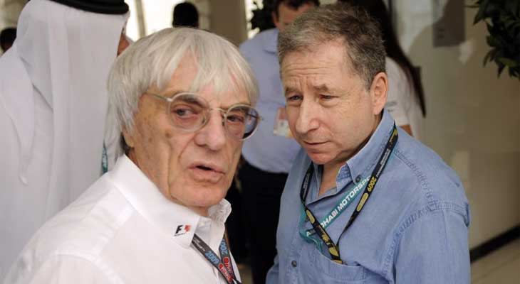 Bernie Ecclestone e Jean Todt