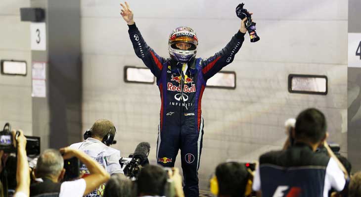 Vettel é terceiro no Japão e garante bicampeonato mundial