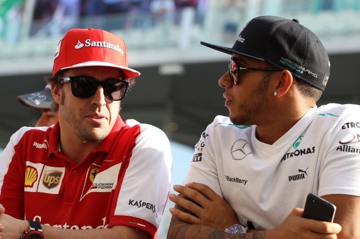 Alonso e Hamilton