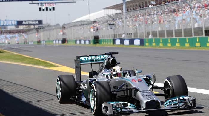 Lewis Hamilton - Melbourne 2014