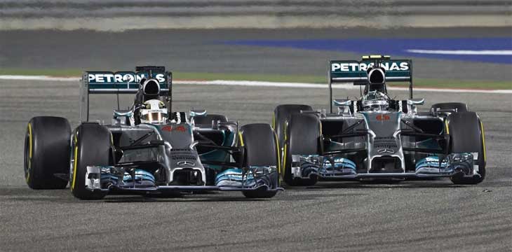 Hamilton x Rosberg - Bahrain 2014