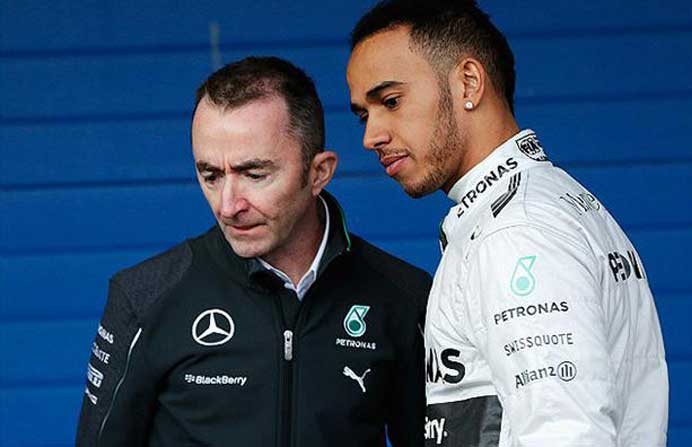 Paddy Lowe e Lewis Hamilton