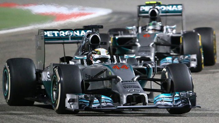 Hamilton x Rosberg - Bahrain 2014