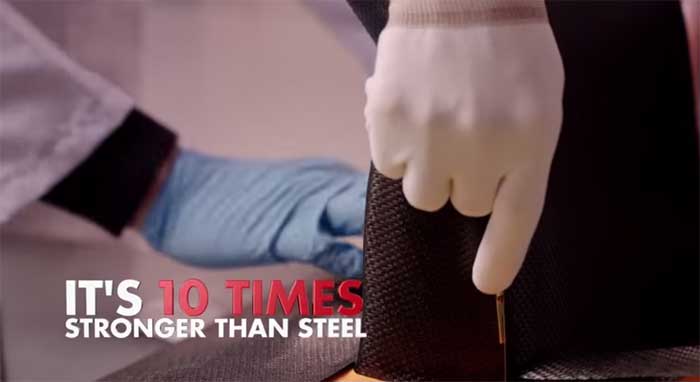 carbon-fiber Imagem congelada de um vídeo da Red Bill