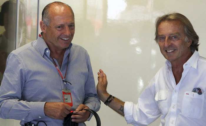 Ron Dennis e Luca di Montezemolo