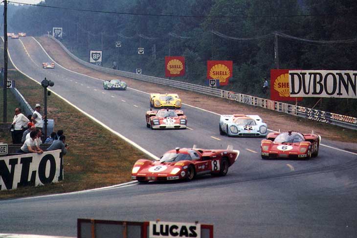 Ferrari 512 S em Le Mans