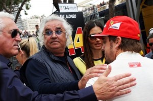 Flavio Briatore e Fernando Alonso
