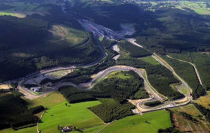 Spa-Francorchamps-aereo