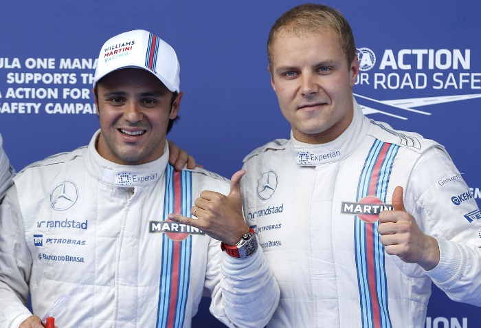 Felipe Massa e Valtteri Bottas