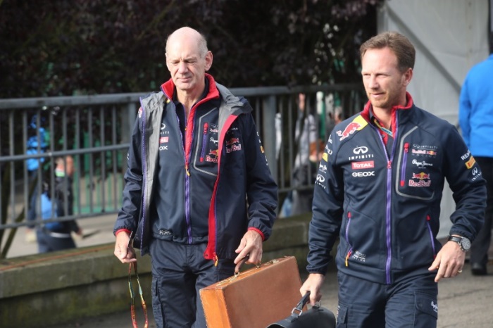 Adrian Newey e Christian Horner