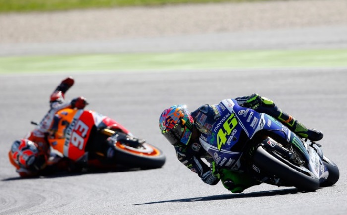 Valentino Rossi e Marc Marquez