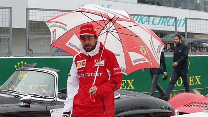 Fernando Alonso na Ferrari