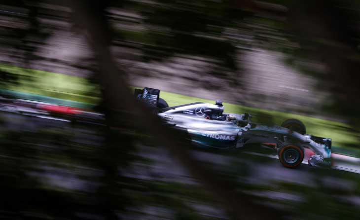 Mercedes faz a primeira fila em Suzuka