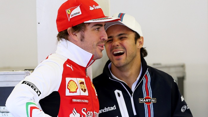 Fernando Alonso e Felipe Massa