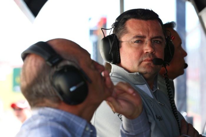 Ron Dennis e Eric Boullier