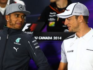 Lewis Hamilton e Jenson Button