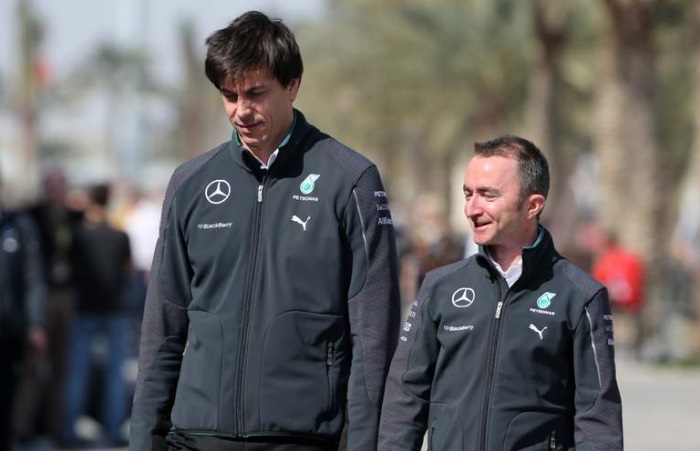 Toto Wolff e Paddy Lowe