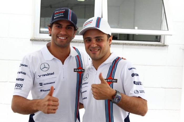 Felipe Nasr e Felipe Massa