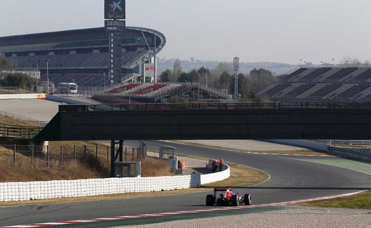 Testes da F1 em Barcelona