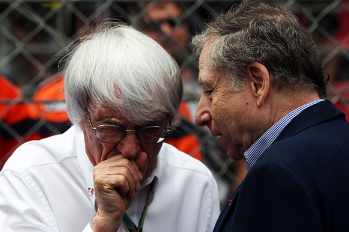 Bernie Ecclestone e Jean Todt