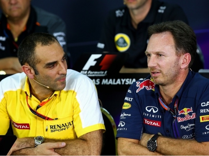 Cyril Abiteboul e Christian Horner