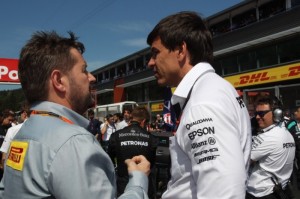 Paul Hembery e Toto Wolff