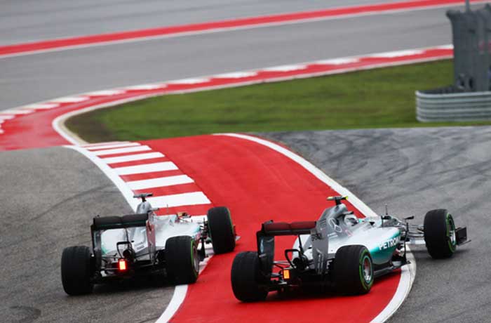 Lewis Hamilton e Nico Rosberg