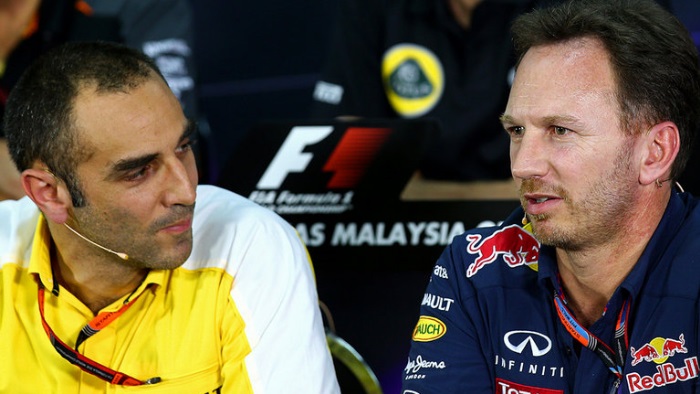 Cyril Abiteboul e Christian Horner