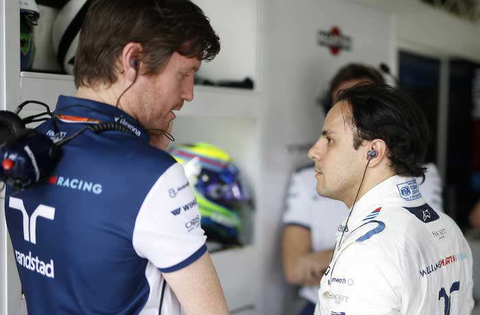 Rob Smedley e Felipe Massa